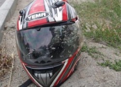 В Таганроге мотоциклист не справился с управлением и попал в ДТП