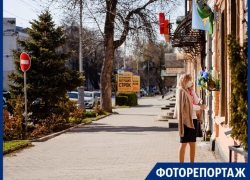 Самоизоляция в Таганроге - пустынный центр города