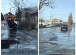 «Что нам снег, что нам дождик проливной»: Администрация города ответила про ремонт 15 дорог в Таганроге 