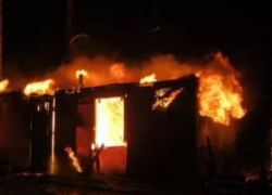 Ярлыки бушующего пламени разбудили жителей села Николаевка