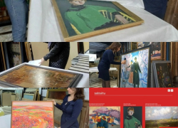 Таганрогское искусство покорило столицы: картины из ТХМ блистали в музеях Фаберже и Академии Андрияки