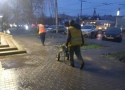 Борьба с гололедицей в Таганроге