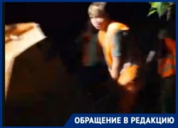 «Стройсервис» привез щебенку так, что разворотил клумбу таганрожцев
