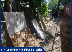 Богудонскую улочку в Таганроге превратили в помойку 