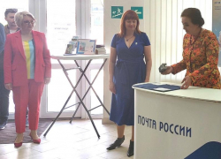 В рамках ХV Чеховского книжного фестиваля в Таганроге состоялась церемония специального гашения художественных открыток