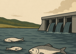Как Цимлянское водохранилище медленно убивает Таганрогский залив