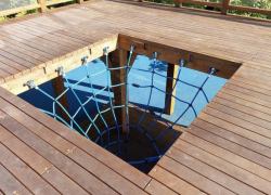 Курс корабля в роще "Дубки" запутал жителей Таганрога