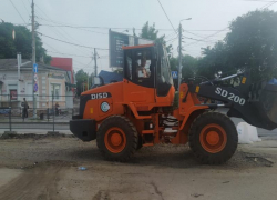 В отличие от многострадальной Петровской большой ремонт на улице Фрунзе продолжается