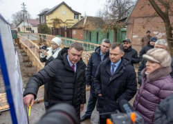 Врио губернатора Ростовской области впервые посетил Таганрог и проблемные объекты в нем