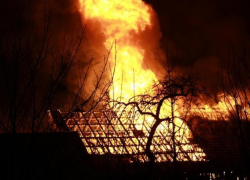 Сразу два пожара случились за сутки в Таганроге в ДНТ «Работник Просвещения»