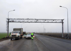 Под Таганрогом открыли пункт весогабаритного контроля