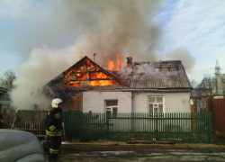  В селе Николаевка под Таганрогом сгорел дом