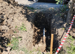 МУП «Водоканал» поменял водопровод по улице Нахимова в Таганроге