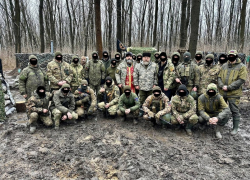 Таганрогские казаки отправили помощь нашим бойцам