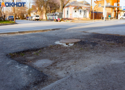 Таганрожец показал как проходит процесс ремонта дорог в Таганроге 