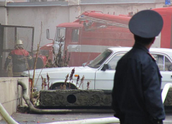 В Покровском сгорел крупный склад