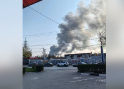 Взрыв и пожар на трансформаторной подстанции Таганрога - причину выясняют, полгорода без электричества