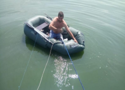 В Таганрогском заливе рыбака едва не утопила жара