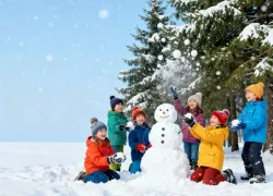 Новогодние каникулы в лагере «Мир»-дети зажигают, родители отдыхают