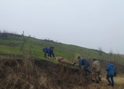 Пожилому мужчине, упавшему с обрыва, помогли таганрогские спасатели