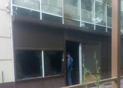 На Дзержинке загорелось кафе " Калипсо"