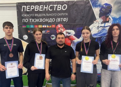 Таганрог — на пьедестале: наши тхэквондисты триумфально выступили на первенстве ЮФО