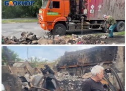 Погорельцы с Ломакина не остались наедине с бедой - на помощь пришел "Экотранс"