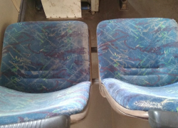 Отдраили до дыр: таганрогские автобусы отмыли - чистые, но рваные