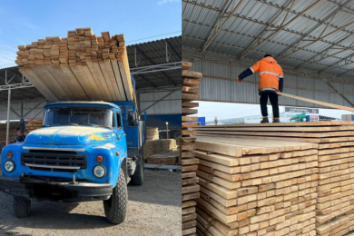 Пиломатериалы в магазине "Кровля Маркет"