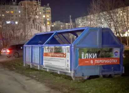 Таганрожцы могут сдать елки в переработку