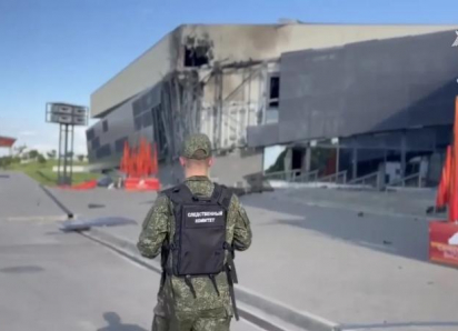 Следственный комитет показал на видео последствия удара ВСУ по «Самбекским высотам»