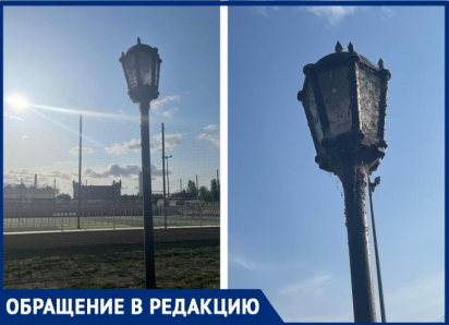 Таганрогские фонари пугают гостей города