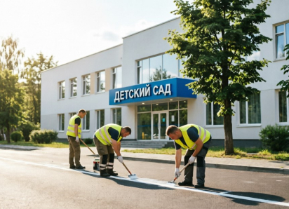 На асфальт — 243 миллиона: в Таганроге масштабно ремонтируют дороги к детским садам