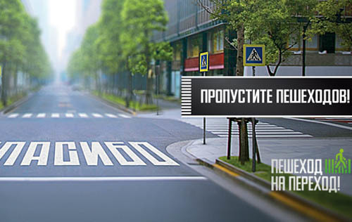 Акция безопасности пешеходов проходит в Ростовской области