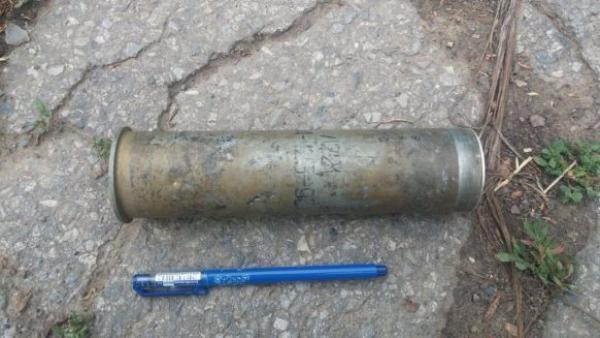 Обнаруженный детьми в Таганроге боевой снаряд оказался современным пиропатроном