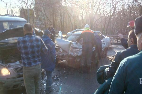 В Таганроге произошло ужасное ДТП на Бакинском мосту