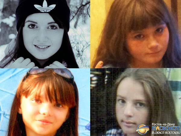 В Ростовской области полицейские и волонтеры сутки искали четырех пропавших школьниц