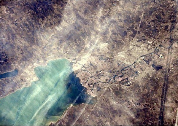 Итальянская женщина-астронавт сделала снимок Таганрога и Ростова из космоса