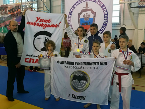 Юные спортсмены Таганрога добились высоких результатов на соревнованиях по рукопашному бою
