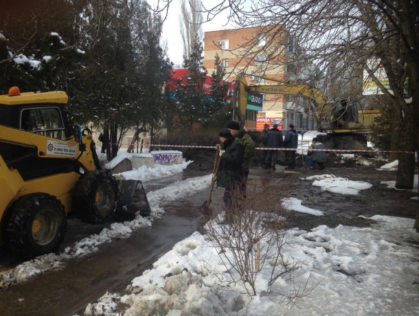Авария на  Дзержинке в Таганроге  ликвидирована, водоснабжение восстановлено