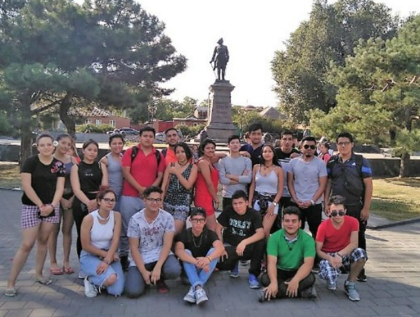 В Таганроге собрались  студенты на  Международную летнюю школу русского языка и культуры