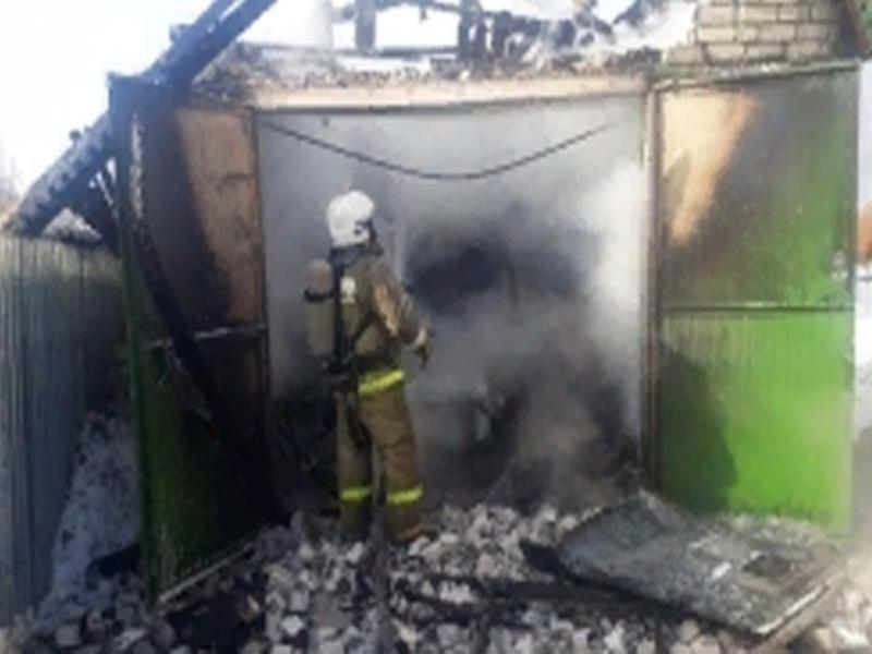 При пожаре в Таганроге погиб человек