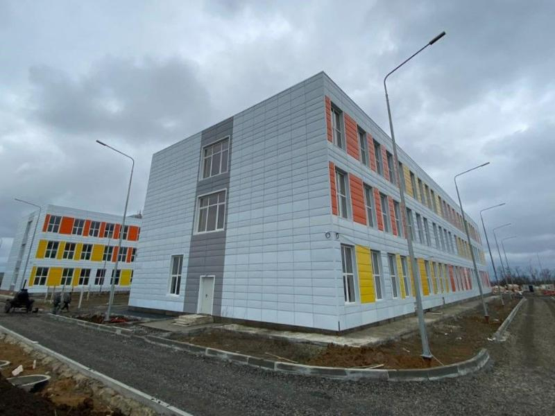 На 82 % готова новая школа в селе Троицком