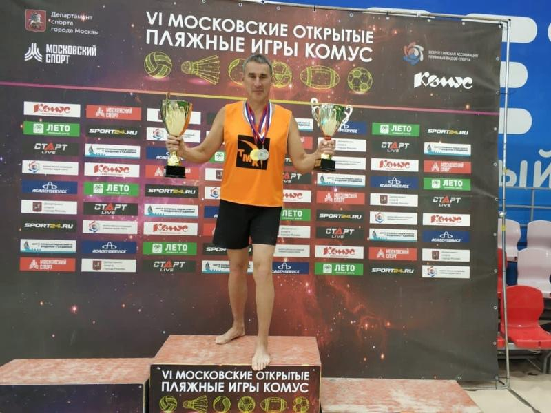«Золото» и «серебро» привез таганрожец с Кубка России по пляжному волейболу