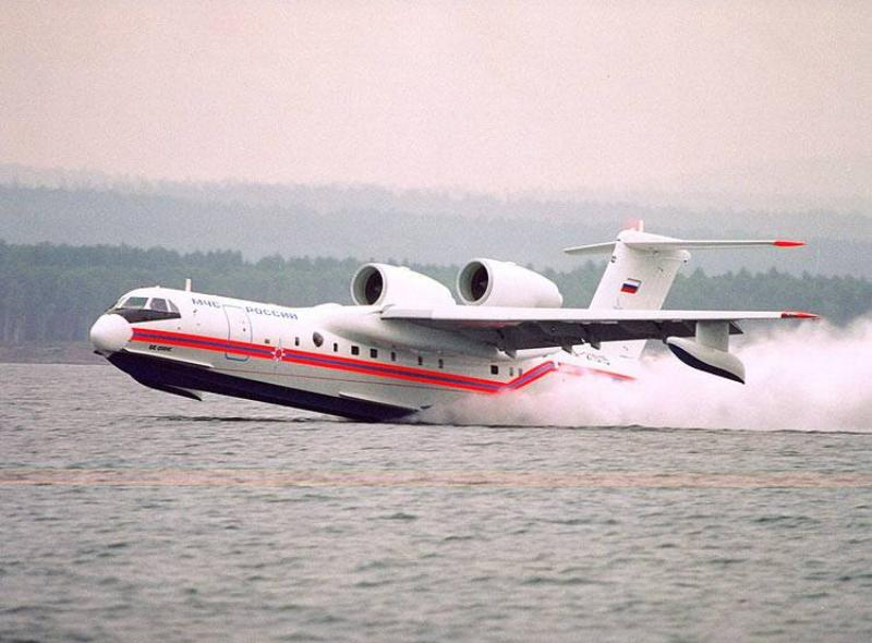 В Таганроге осуществляется серийное производство новых самолетов-амфибий Бе-200