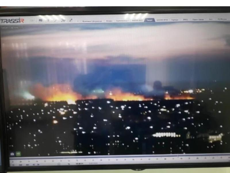 Благодаря системе «Безопасный город» в Таганроге оперативно потушили пожар