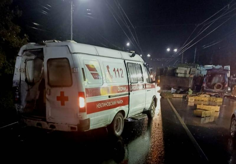 В ДТП в Таганроге попала машина «скорой помощи»