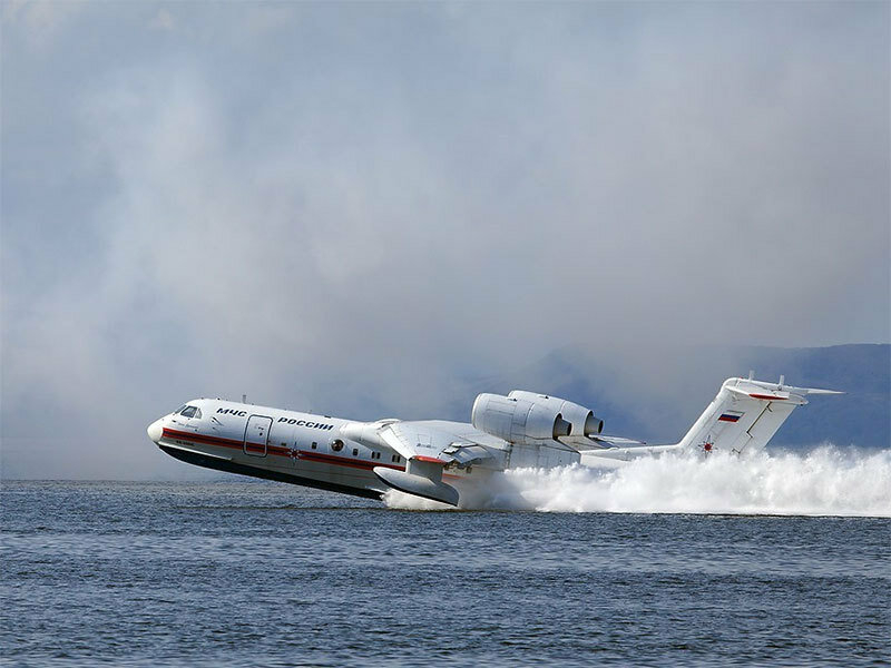 Таганрогские Бе-200 примут участие в тушении лесных пожаров на территории Греции