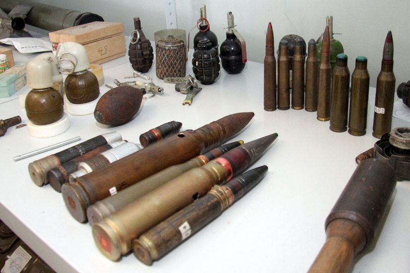 С начала 2022 в Таганроге и в области обнаружено 294 боеприпаса времен ВОВ