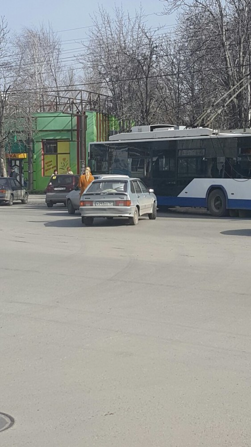 В таганроге произошло два ДТП с участием общественного транспорта